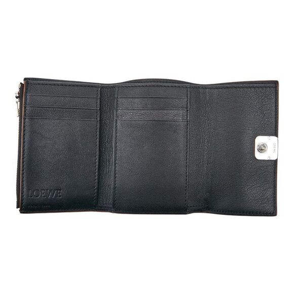 Loewe Anagram Leather Compact Wallet